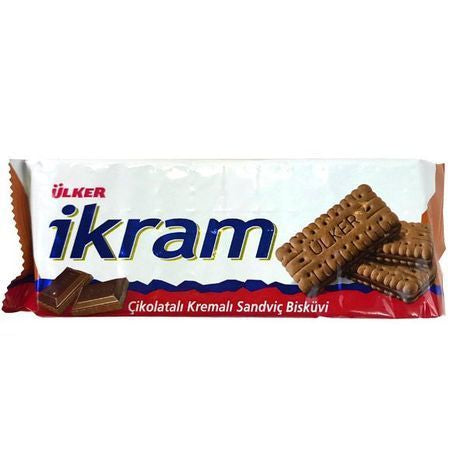 Ulker Ikram with Milk Chocolate Cream Buiscuits - 84 Ounces