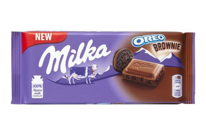 Milka Oreo Brownie Chocolate 100g