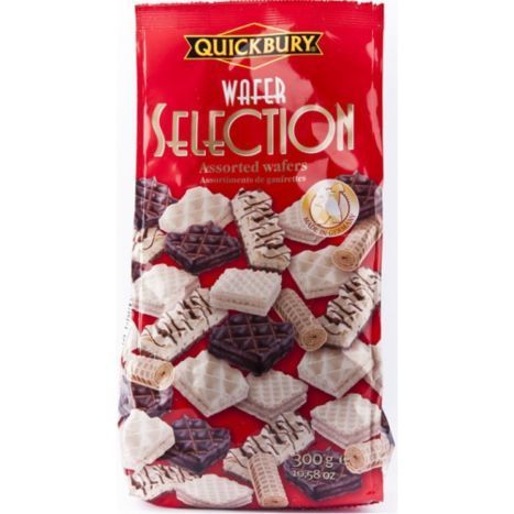 Quickbury Assorted Wafers Selection - 300 Grams