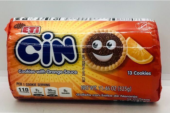 Eti Cin Orange Jelly Biscuit - 11.46 Ounces