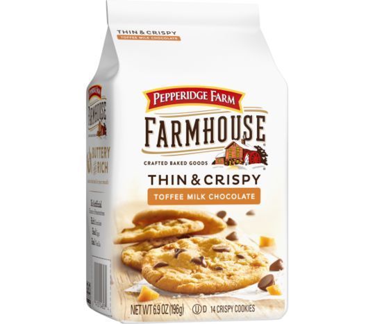 Pepperidge Farm Farmhouse Toffee Milk Choc Chip Cookie - 6.9 Ounces