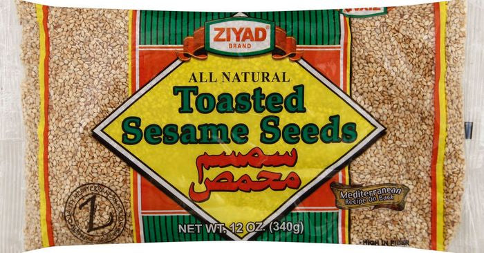 Ziyad Sesame Seeds, Toasted - 12 Ounces