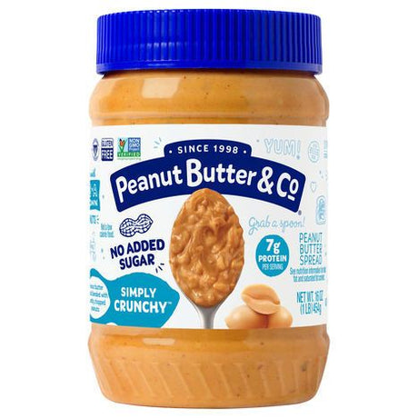 Peanut Butter & Co. Peanut Butter Spread, Simply Crunchy - 16 Ounces