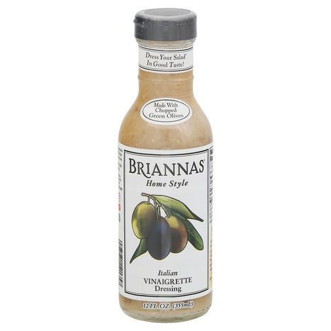 Briannas Dressing, Italian Vinaigrette, Home Style - 12 Fluid Ounces