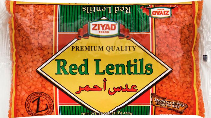 Ziyad Lentils, Red - 16 Ounces