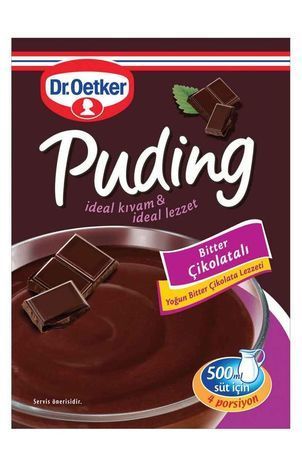 Dr. Oetker Pudding, Dark Chocolate - 111 Grams