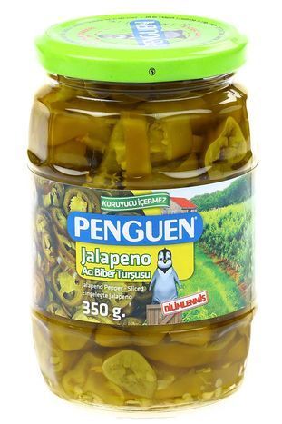 Penguen Sliced Jalapeno Peppers - 12.3 Ounces