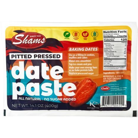 Shams Pressed Date Paste - 14.1 Ounces