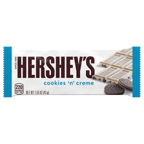 Hershey's Cookies 'N' Creme Bar - 1.55 Ounces