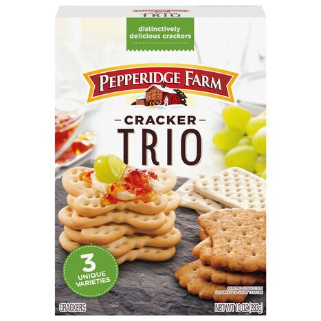 Pepperidge Farm Trio Crackers - 10 Ounces