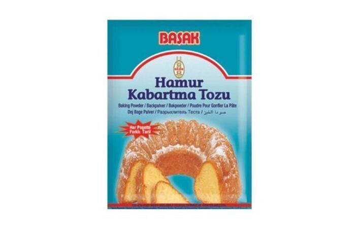 Basak Hamur Kabartma Tozu (Baking Powder) - 5 X 10 Grams