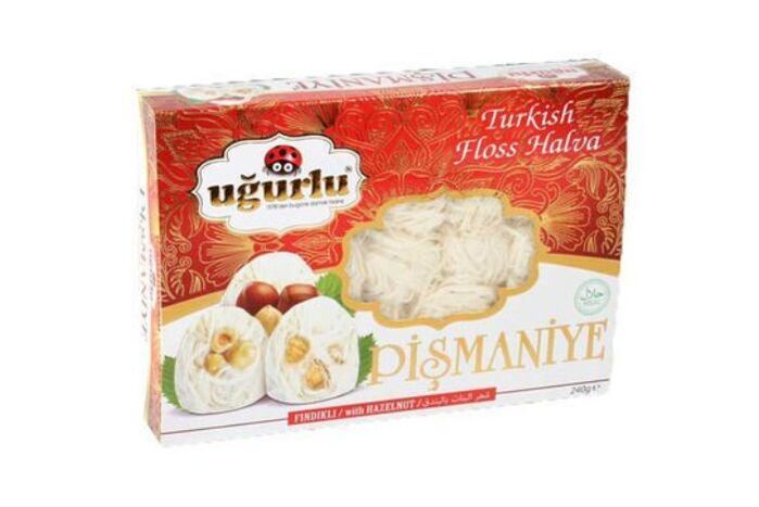 Ugurlu Pismaniye with Hazelnut - 240 Grams