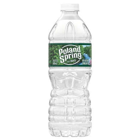 Poland Spring 100% Natural Spring Water - 16.9 Fluid Ounces