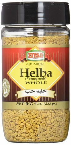 Ziyad Helba Fenugreek Whole Seeds - 9 Ounces