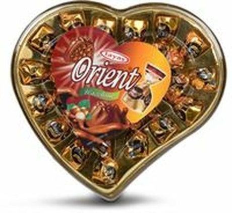 Tayas Painting Orient Heart Shaped Chocolate - 200 Grams