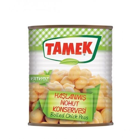 Tamek Boiled Chick Peas Can - 800 Grams