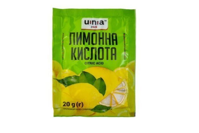 Yuna-Pak Citric Acid - 20 Grams