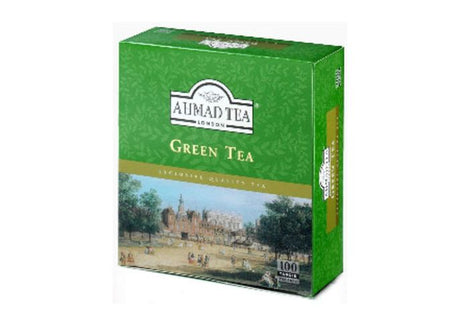 Ahamd Tea of London, Green Tea  - 100 Teabags