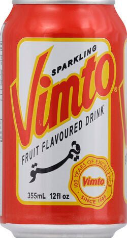 Vimto Fruit Flavored Drink, Sparkling - 12 Fluid Ounces
