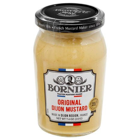 Bornier Dijon Mustard, Original - 7.4 Ounces