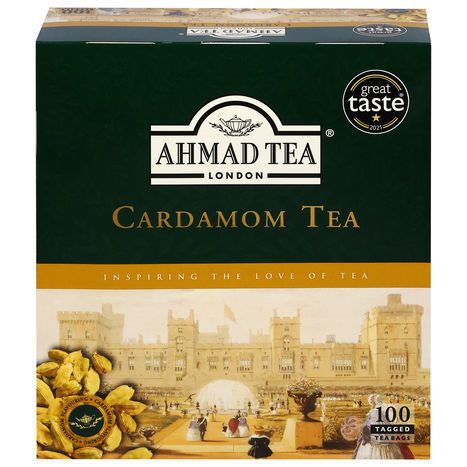 Ahmad Tea, Cardamom - 100 Tea Bags