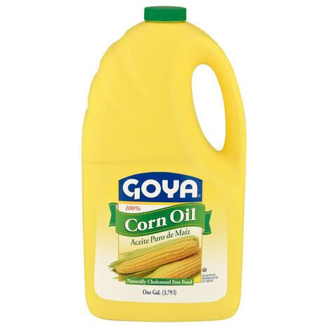 Goya 100% Pure Corn Oil - 128 Ounces