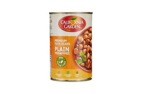 California Garden Premium Fava Beans, Plain - 450 Grams