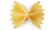 Tat farfalle bow-tie pasta, close-up of one piece