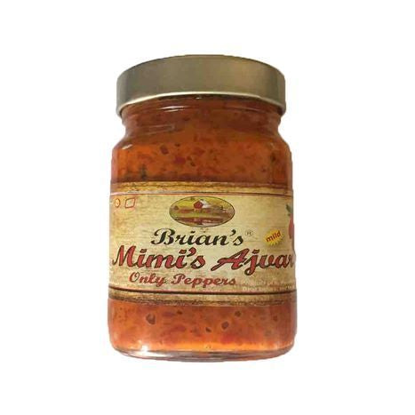 Brian's Mimis Ajvar Only Peppers Hot - 20 Ounces