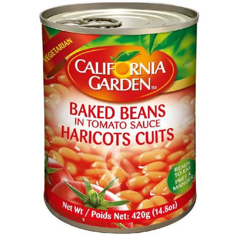 California Garden Baked Beans ih Tomato Sauce - 14.8 Ounces