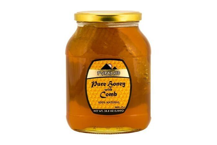 Pyramid Pure Honey with Comb  - 38.8 Ounces