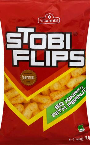 Vitaminka Corn Puffs, with Peanuts - 1.4 Ounces