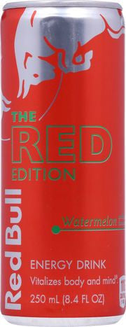 Red Bull Energy Drink, Watermelon - 250 Milliliters