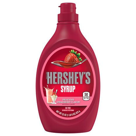 Hershey's Fat Free Delicious Strawberry Flavor Syrup - 22 Ounces