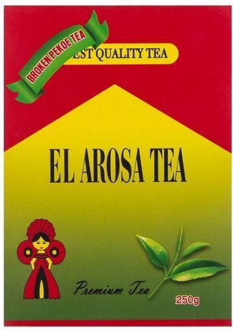 El Arosa Black Premium Broken Pekoe Tea - 250 Grams