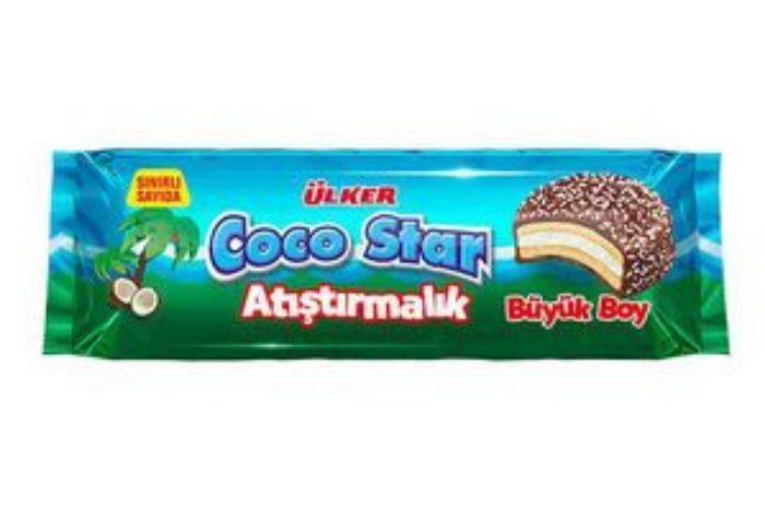 Ulker Coco Star Cookies - 154 Grams