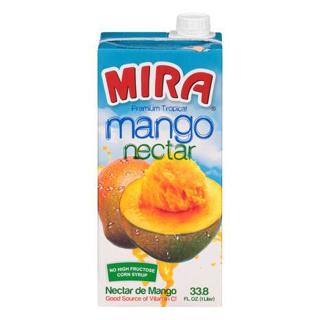 Mira Nectar, Mango, Premium Tropical - 33.8 Fluid Ounces