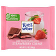 Ritter Sport Milk Chocolate with Strawberry Creme - 3.5 Ounces