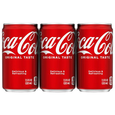 Coca-Cola Cola - 6 x 7.5 Fluid Ounces