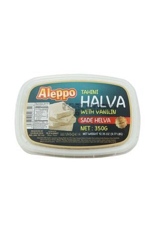Aleppo Tahini Vanilin Halva - 350 Grams
