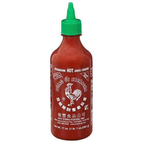 Huy Fong Chili Sauce, Hot, Sriracha - 17 Ounces