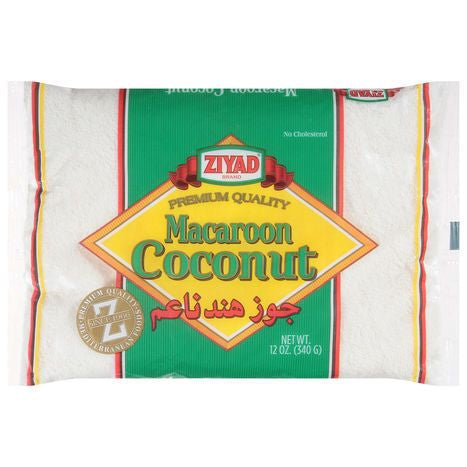 Ziyad Macaroon Coconut - 12 Ounces
