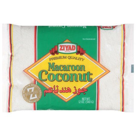 Ziyad Macaroon Coconut - 12 Ounces