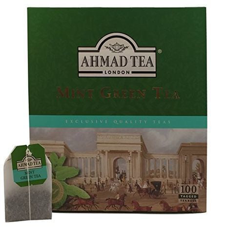 Ahmad Tea Mint Green Tea - 100 Tea Bags