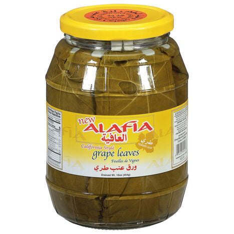 Alafia Grape Leaves, California Style - 16 Ounces