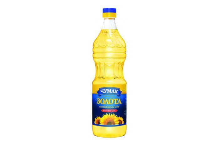 Chumak Refined Sunflower Oil - 900 Milliliters
