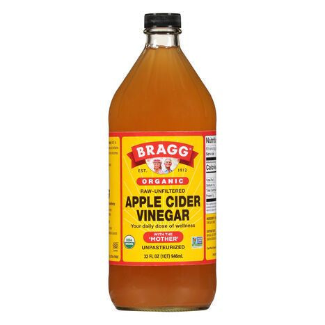 Bragg Apple Cider Vinegar, Organic - 32 Fluid Ounces