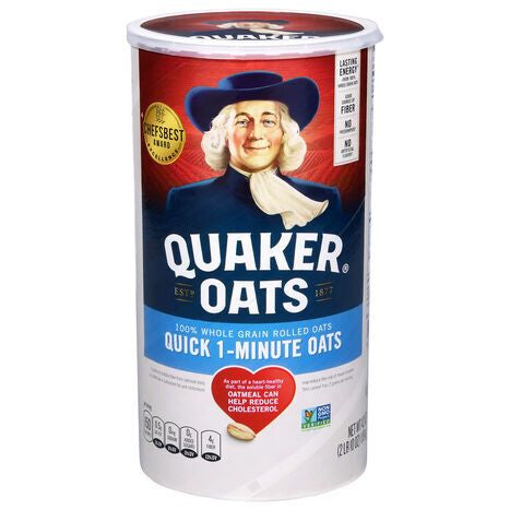 Quaker 1-Minute Quick Oats - 42 Ounces