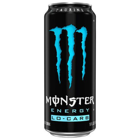 Monster Lo-Carb Energy Drink - 16 Fluid Ounces