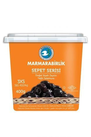 Marmarabirlik Basket Series Black Olive - 400 Grams